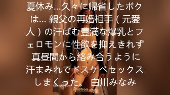 夏休み…久々に帰省したボクは… 親父の再婚相手（元愛人）の汗ばむ豊満な爆乳とフェロモンに性欲を抑えきれず 真昼間から絡み合うように汗まみれでドスケベセックスしまくった。 白川みなみ