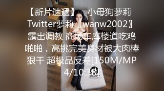 【新片速遞】 ⚡小母狗萝莉⚡Twitter萝莉〖wanw2002〗露出调教 商场车库楼道吃鸡啪啪，高挑完美身材被大肉棒狠干 超极品反差[150M/MP4/10:38]