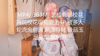 [MP4/ 363M] 艺校舞蹈校花 舞院校花母狗爱上4P 被多人轮流肏射满 超顶身材 极品玉足呈现 玩的开